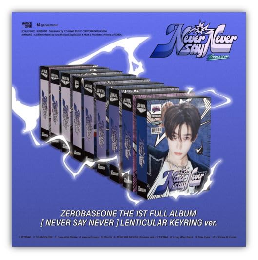 世界ナンバーワン商品 ZEROBASEONE - The 1st フルアルバム NEVER SAY NEVER (LENTICULAR